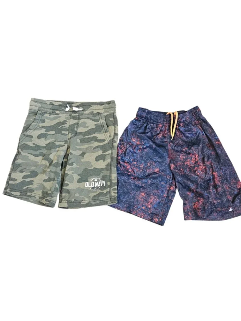 Boys Size 8 Athletic Shorts Lot Star Wars Mario Pullon Old Navy